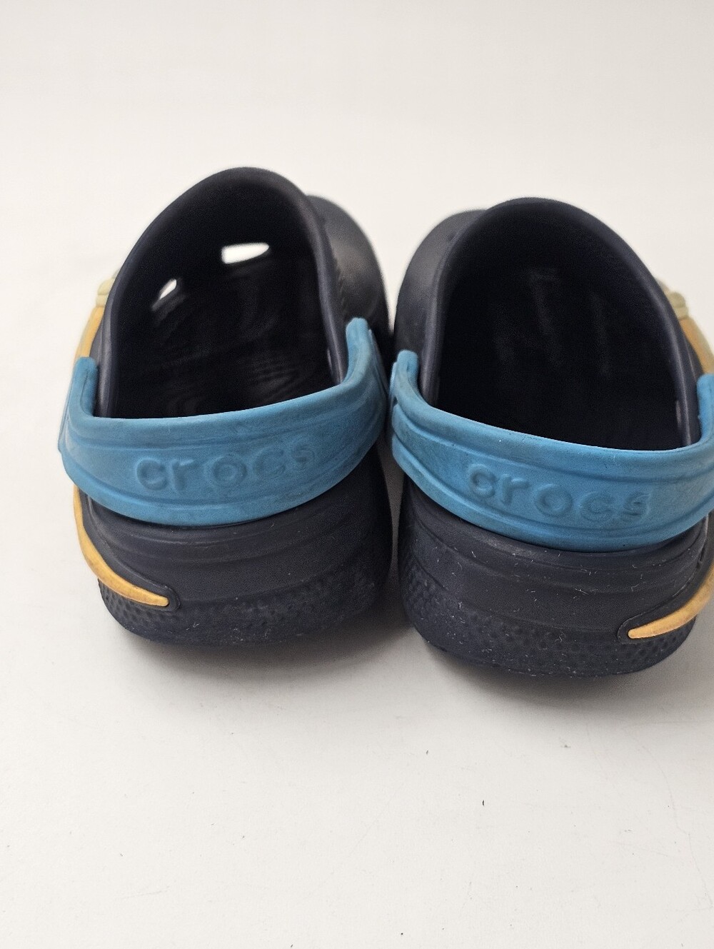 Crocs Kids Classic UFO Lights Clog Navy Blue Space Light Up Size C10 211623 - Picture 8 of 10
